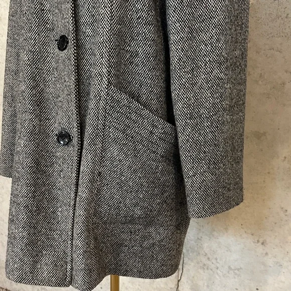 Vintage Miss New Yorker Wool Peacoat | 80s 90s Made in USA | Quiet Luxury - Picture 5 of 7